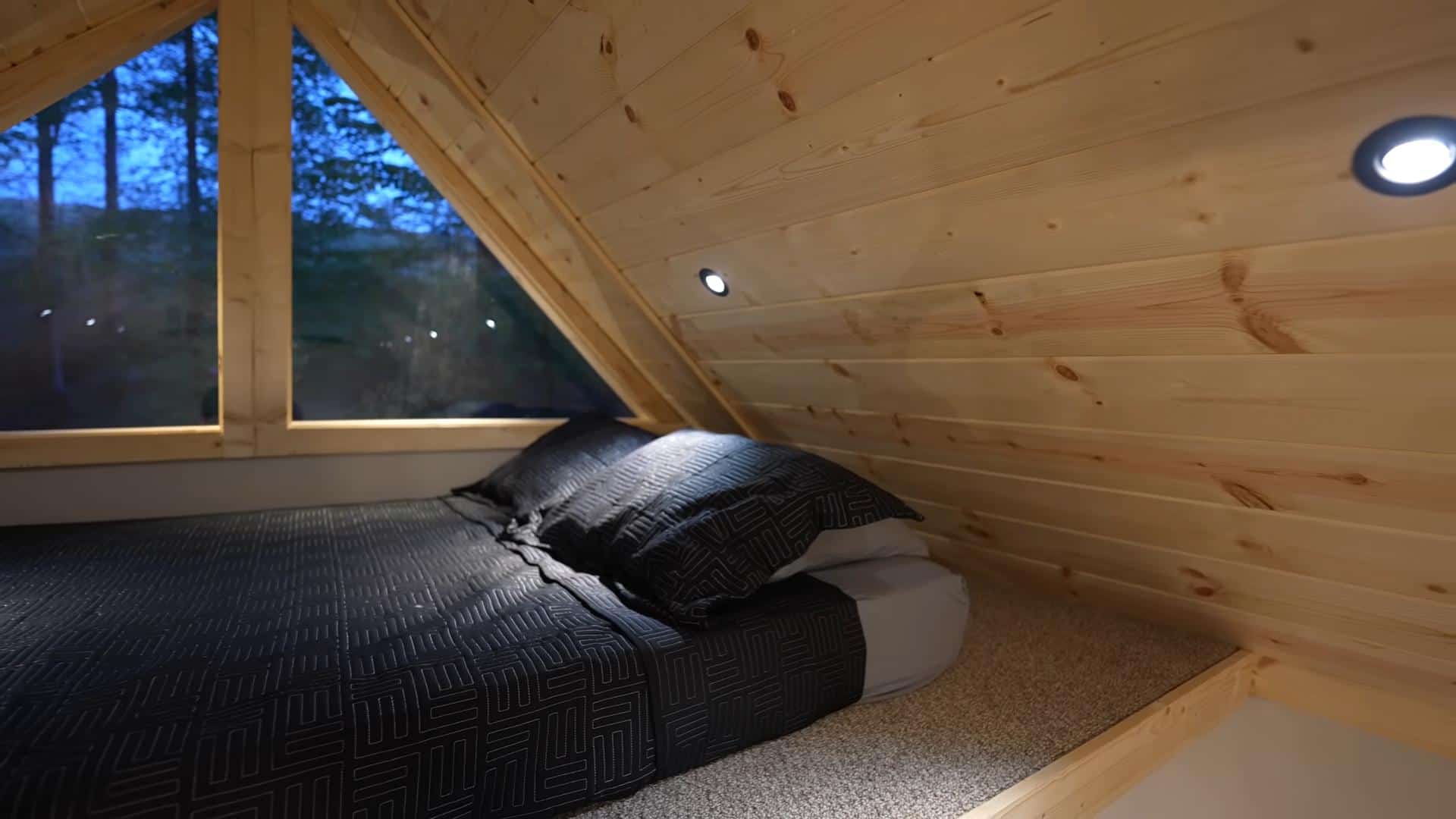 Brothers & Dad Build Off-Grid Cabin in the Woods