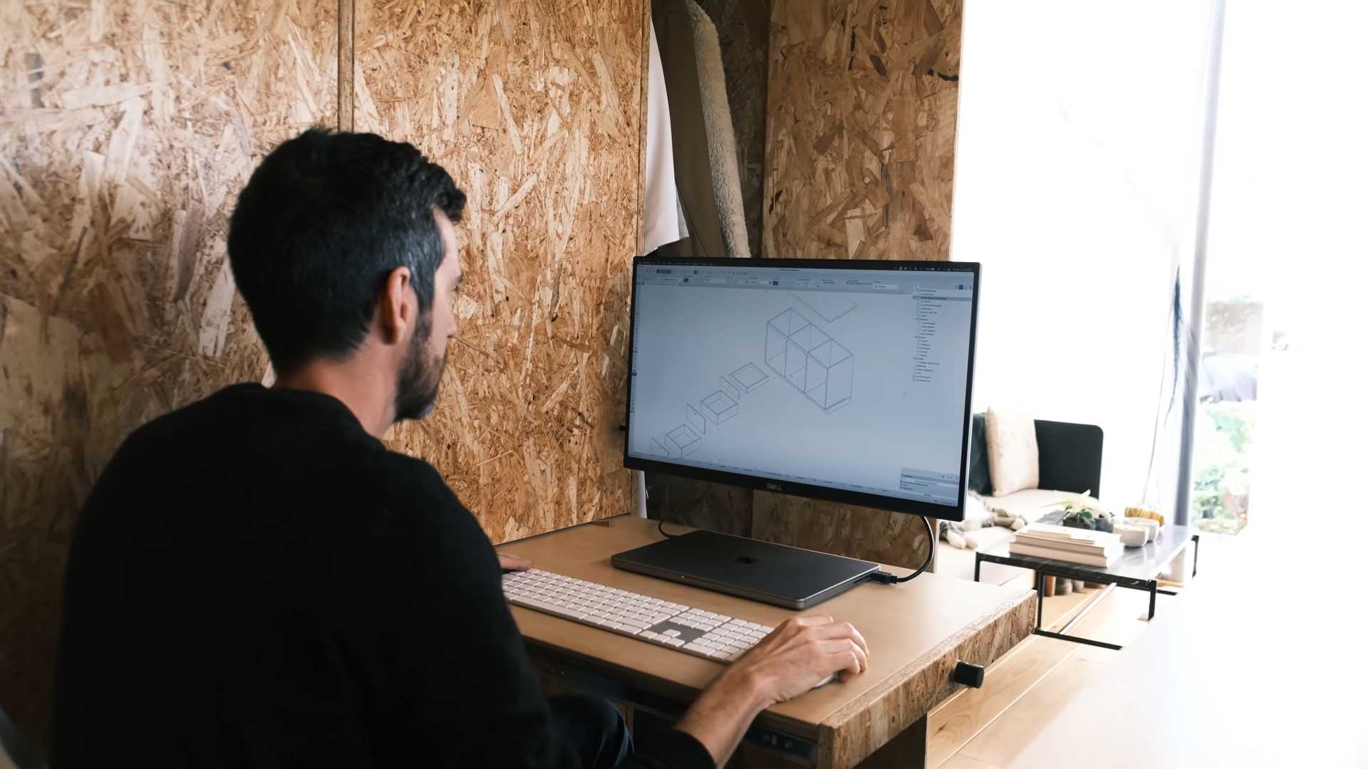 How They Built Their Modern Tiny Cabin