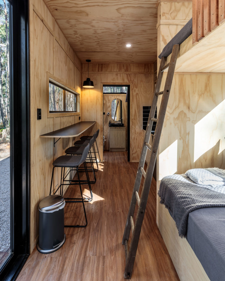 Off-Grid 'Chloe CABN' Tiny House in Barossa Valley, Australia