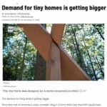 CNN Demand for Tiny Homes Getting Bigger