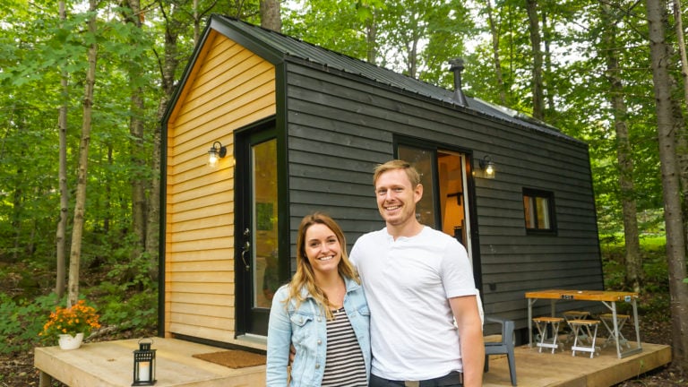 A tiny home by Cabane