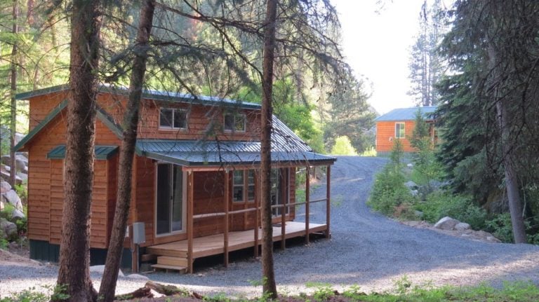 A tiny home by Rich's Portable Cabins