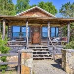 Cabins-Angel-Springs-Woodland-Exterior-Porch-Georgetown-Texas