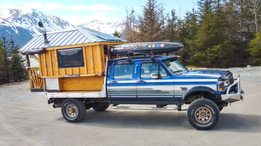 Camper Truck House Life - Exterior Side - Exploring Alternatives