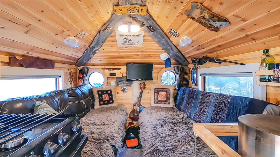 Camper Truck House Life - Interior Back - Exploring Alternatives