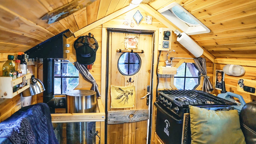 Camper Truck House Life - Interior Front - Exploring Alternatives
