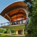 Casey Key Guest House Modern Tiny Treehouse 001