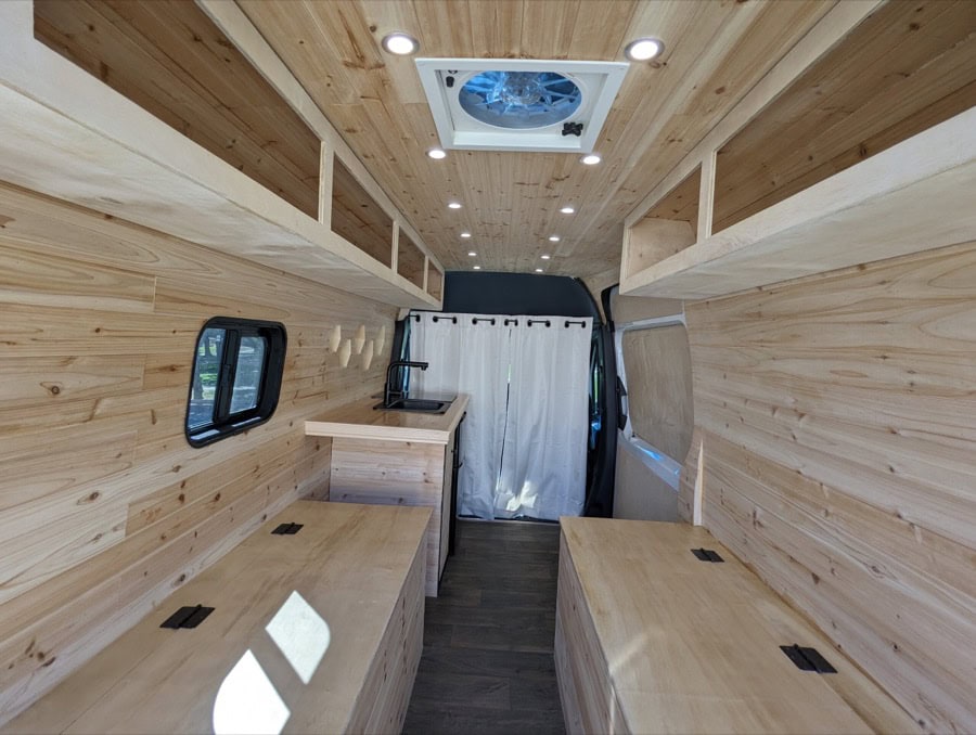 Cedar Cabin Sprinter Van Conversion 005