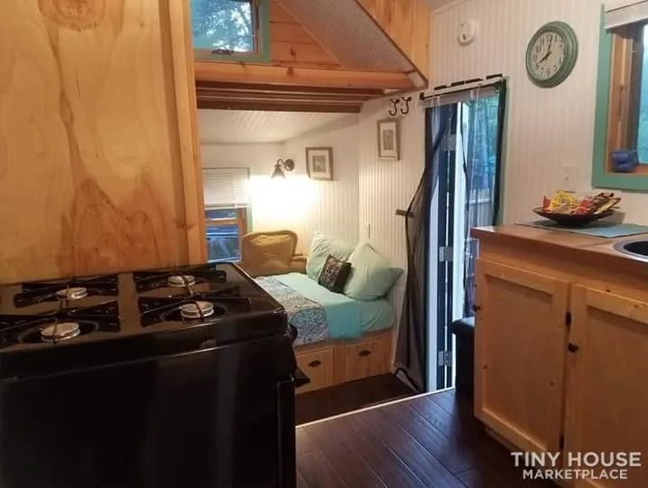 Cedar Shingle Tiny House For Sale via Gypsy THM 002