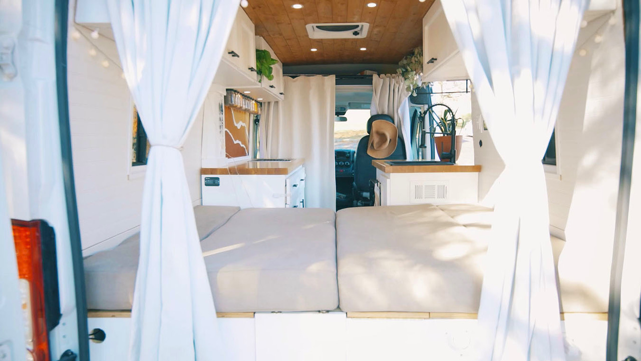 She Made This Promaster Van A Home in Just One Month!