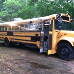 Chelie’s Simple Rustic School Bus Conversion 001