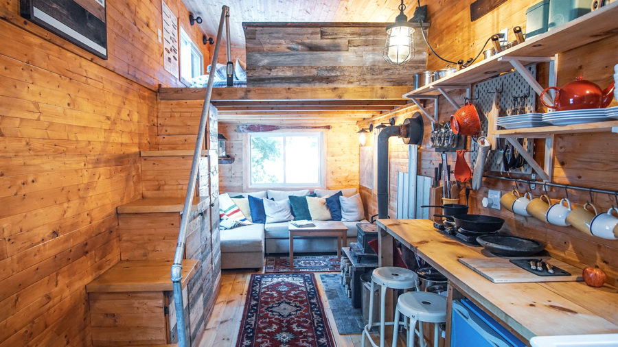 Couple Lives in Tiny House for 2 Years While Building their Main Home - Exploring Alternatives