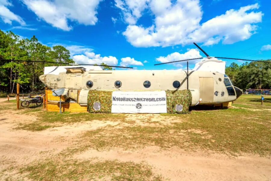 Chinook CH-47D helicopter Turned Tiny Home 29