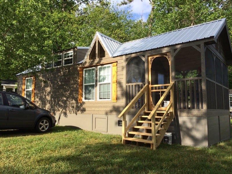 Christines Tiny House at Village of Wildflowers via TinyHouseTalk-com 001