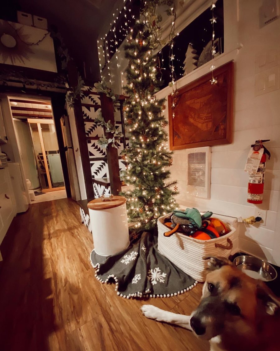Christmas Time in the Born And Bound Tiny House