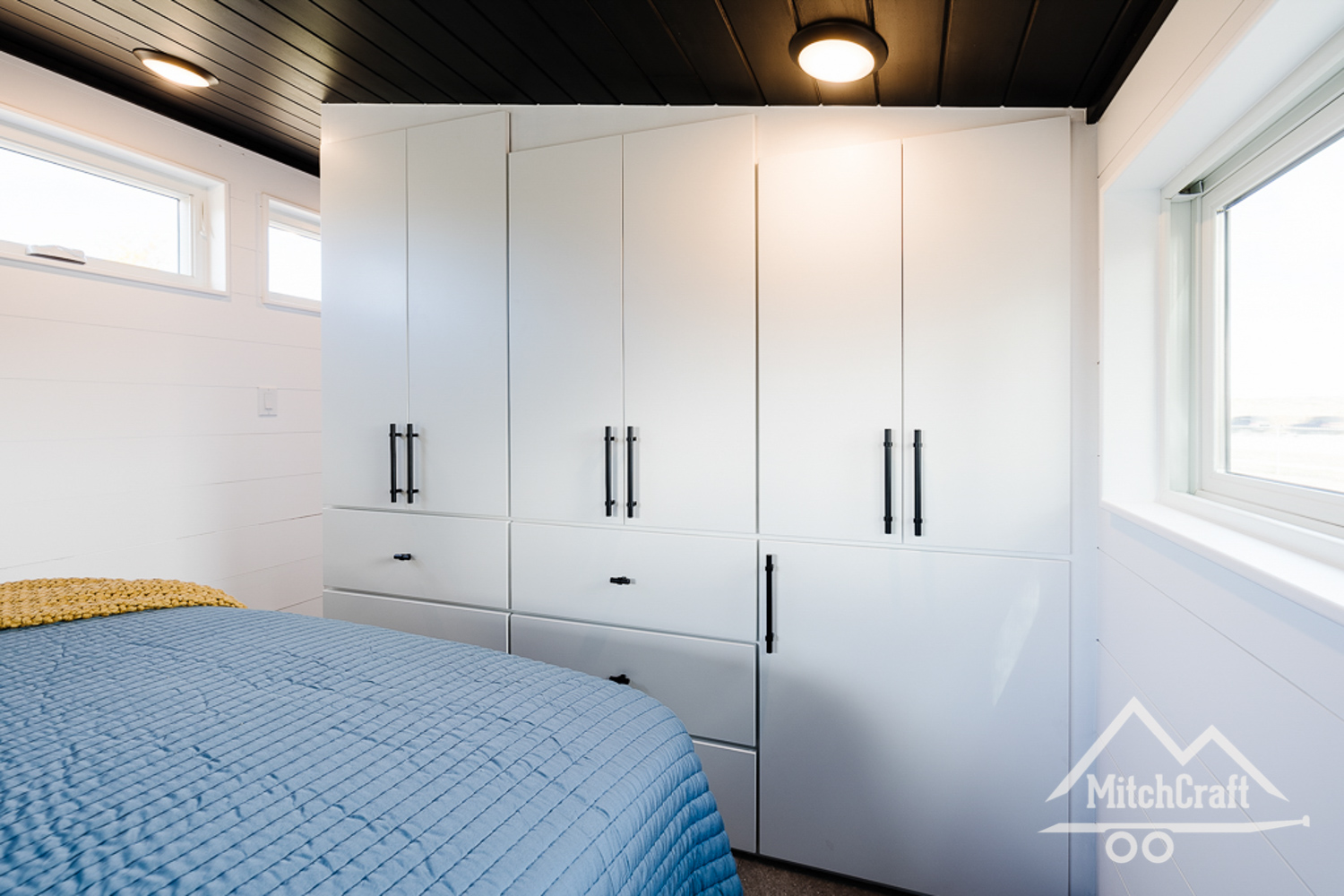 34×10 Gooseneck Tiny House with Cat Loft by MitchCraft Tiny Homes