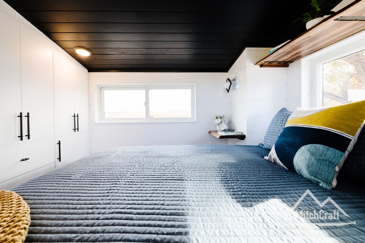 34×10 Gooseneck Tiny House with Cat Loft by MitchCraft Tiny Homes