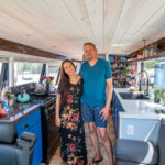 Coach Bus Turned Storage-Packed Tiny Home