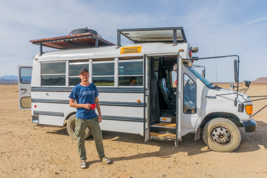 Colin’s Short Bus With Rooftop Deck 2