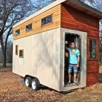 College Student Builds 145 Sq. Ft. Tiny House-001