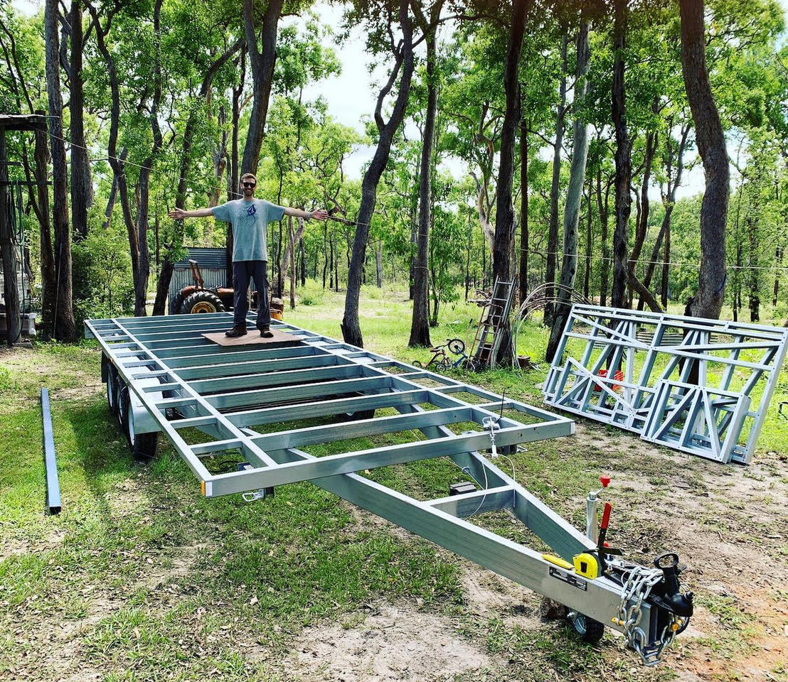 Completely Off-Grid DIY Tiny Home w/ Rainwater Catchment - Harvesting Rainwater For Off Grid Tiny Homes