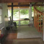 Contemporary Tiny Cabin on a Creek in Bowling Rock via Sara Airbnb 009