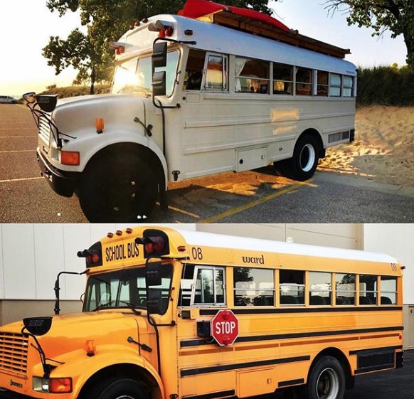 Converted School Bus-001