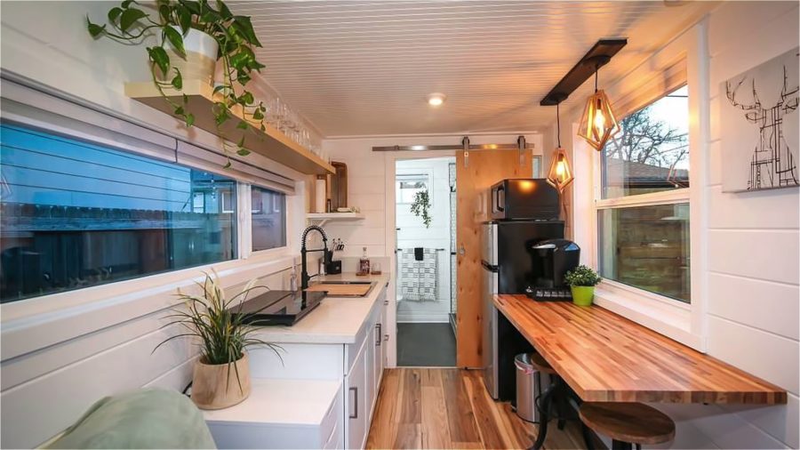 Couple Build 33-Foot Shipping Container Tiny House in ...
