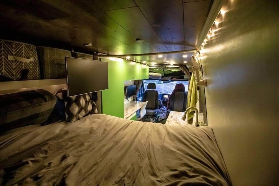 Couple Builds Their Own Off-Grid Camper Van (& Can Help You Do It Too!) 1