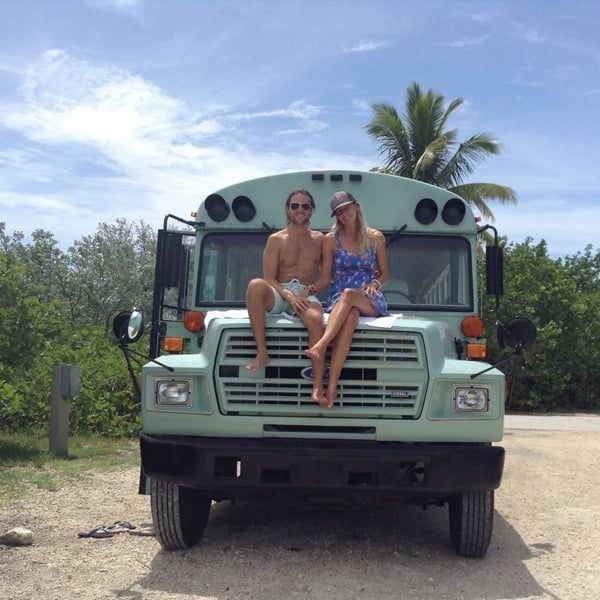 Couple-Convert-1993-School-Bus-Tiny Home-001
