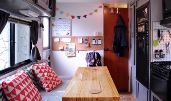 Couple Renovate Travel Trailer into Nomadic DIY Tiny Home 005