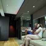 Couples 309 SF Transforming Apartment in Hong Kong by LAAB Architects 001