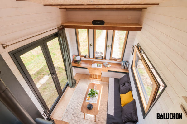 Couple’s Beautiful Intrepide Tiny Home on Wheels by Baluchon in France 007