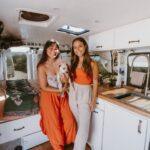 Couple’s Bright and Airy Campervan w Epic Security System