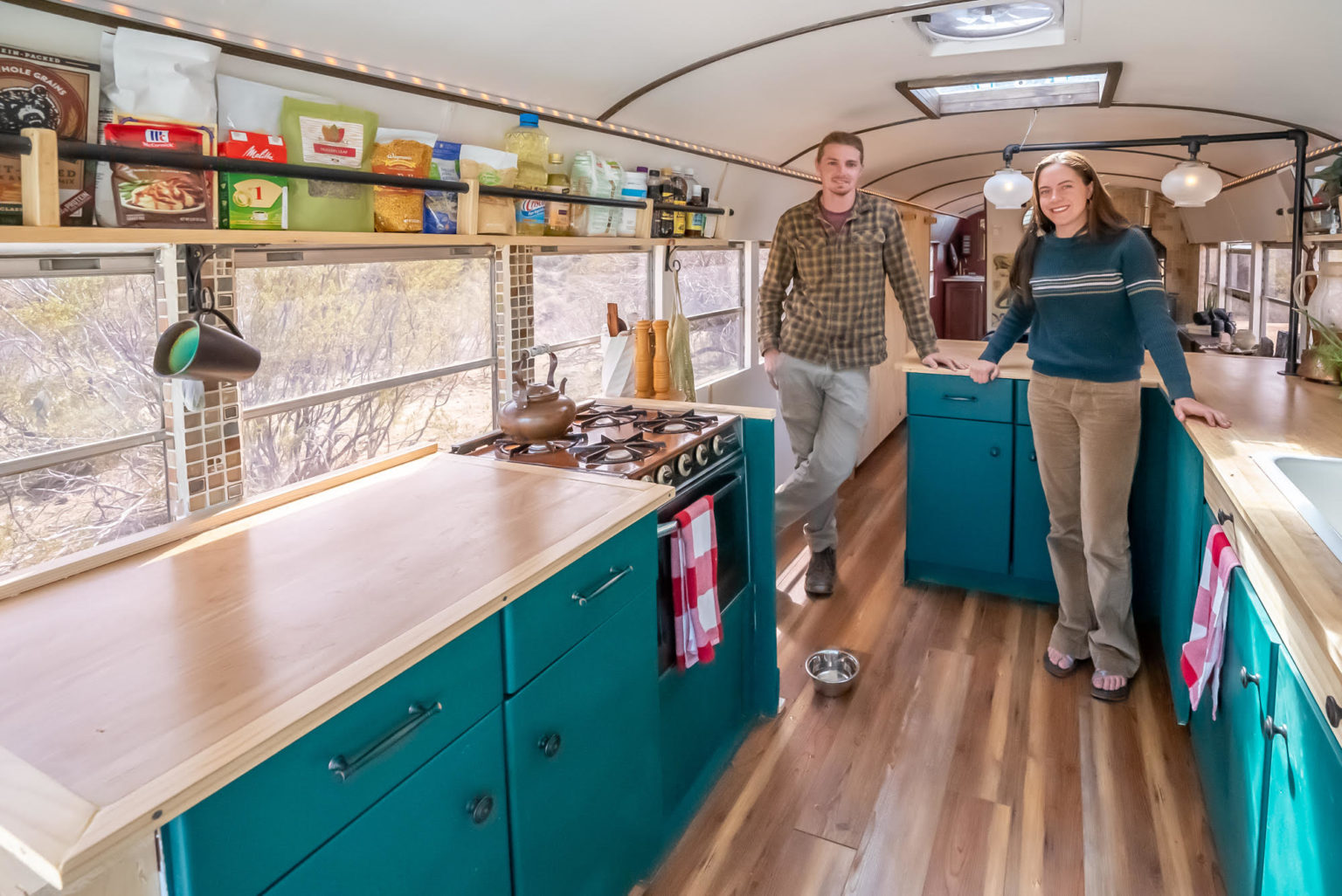 They Built a Budget Bus Tiny Home After Van Life