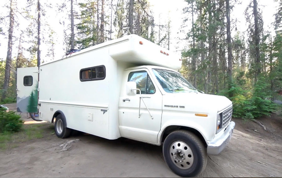 Couple’s DIY Box Truck Conversion for Visiting National Parks. 3