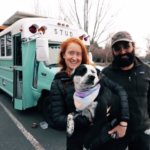Couples Mini School Bus Conversion via Tiny Home Tours YouTube 001