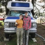 Couples Shuttle Bus Turned Tiny Home 001