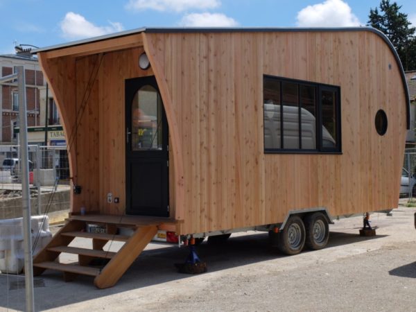 Coworking Space Uses a Tiny House for Extra Meeting Space