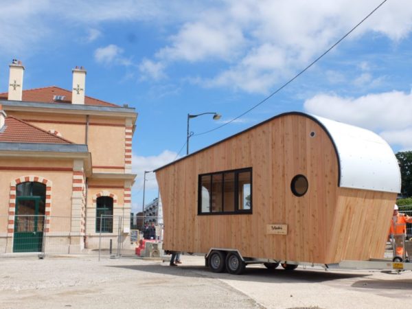 Coworking Space Uses a Tiny House for Extra Meeting Space