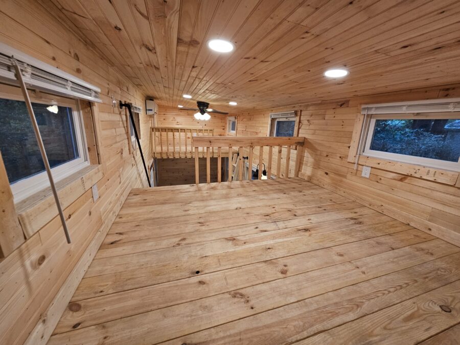 Craftsman Tiny Homes Spacious Sleeping Loft