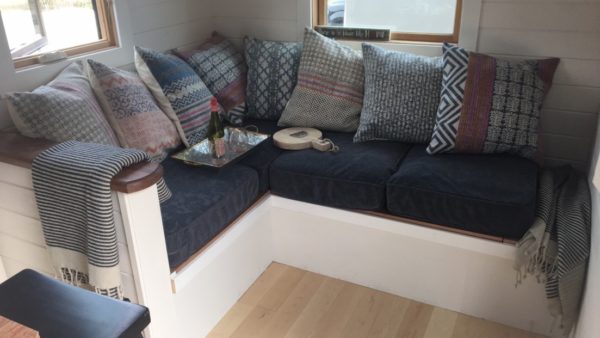Custom L Shape Couch Canadian Tiny Homes
