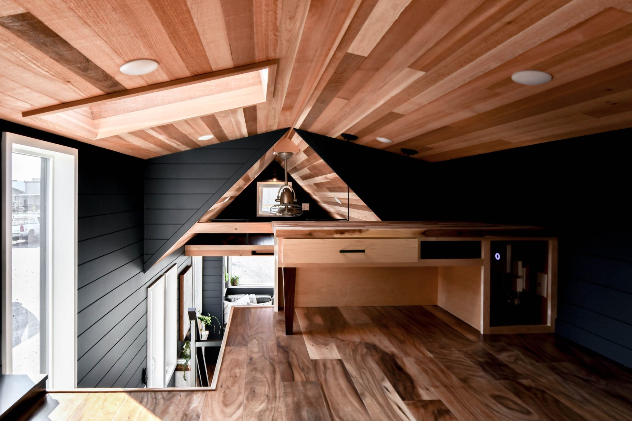 Modern and Colorful 28-ft. Kootenay Tiny House by Tru Form Tiny