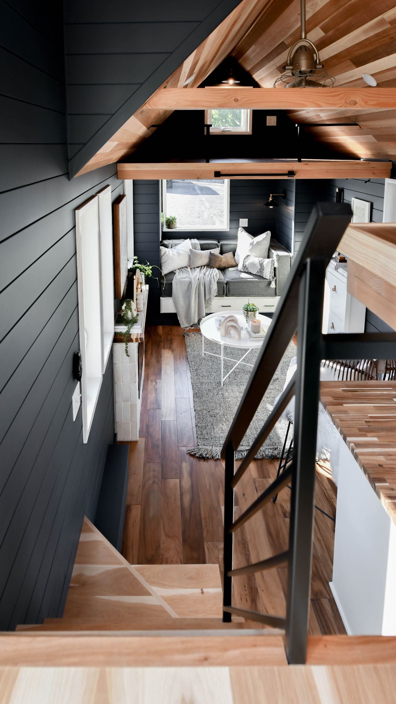 Modern and Colorful 28-ft. Kootenay Tiny House by Tru Form Tiny