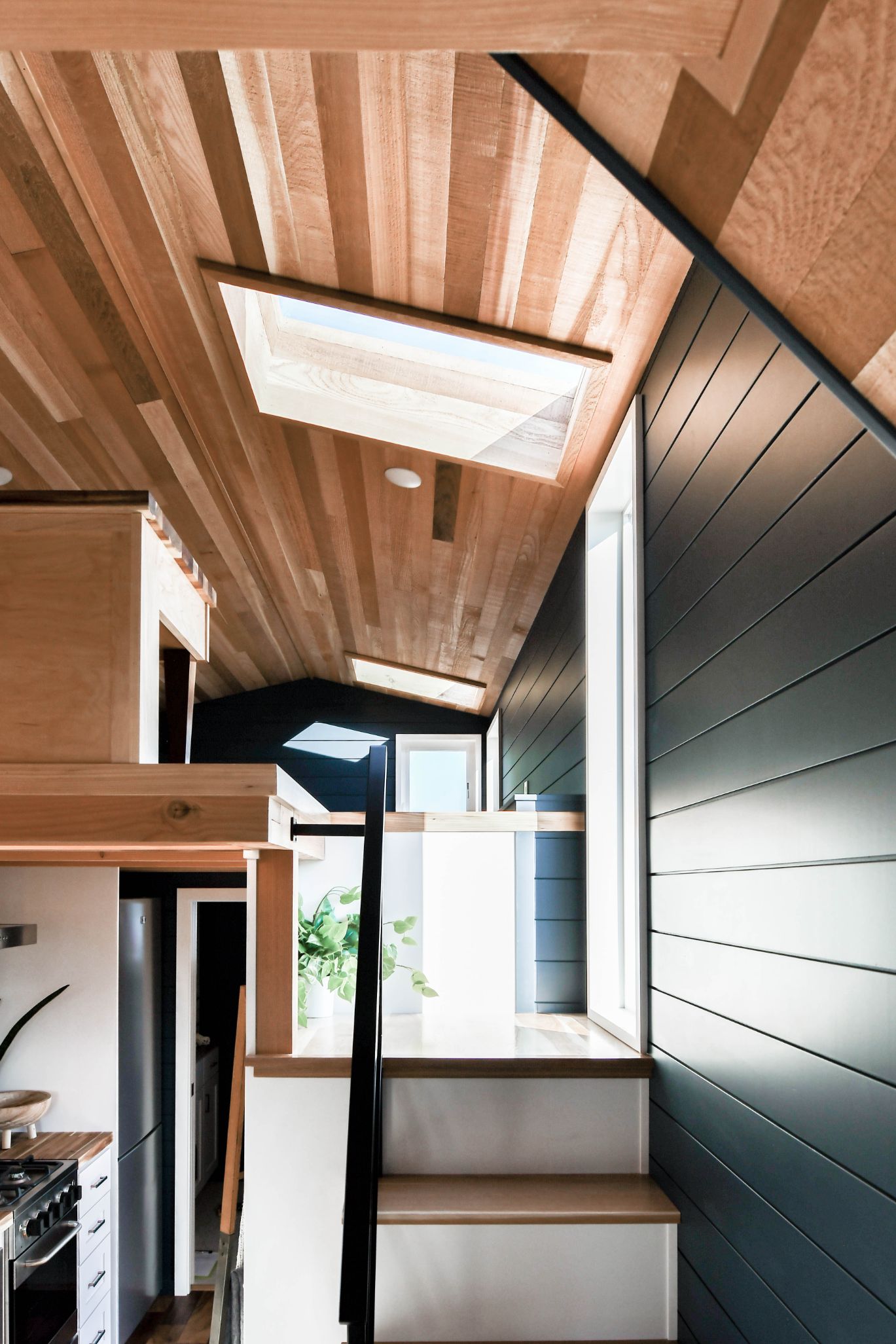 Modern and Colorful 28-ft. Kootenay Tiny House by Tru Form Tiny