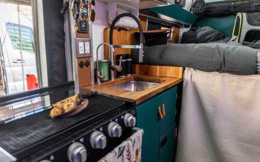Cyclists’ Awesome DIY Promaster Conversion 2