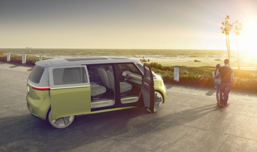 The New Electric Volkswagen Bus ID Buzz EV Microbus