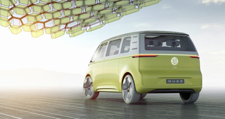 The New Electric Volkswagen Bus ID Buzz EV Microbus