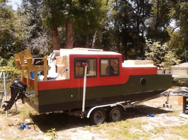 DIY Shantyboat in Florida 006
