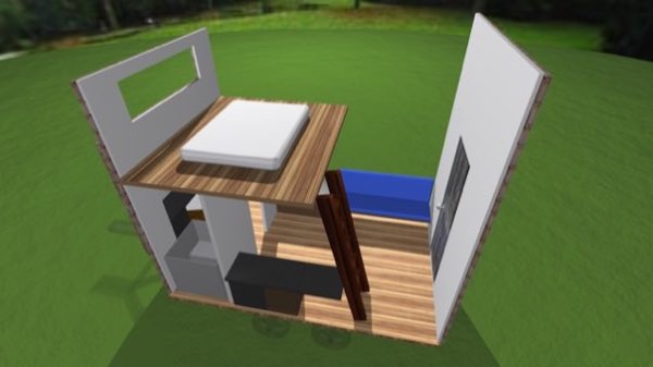 DJ's 8x12 Tiny House Design